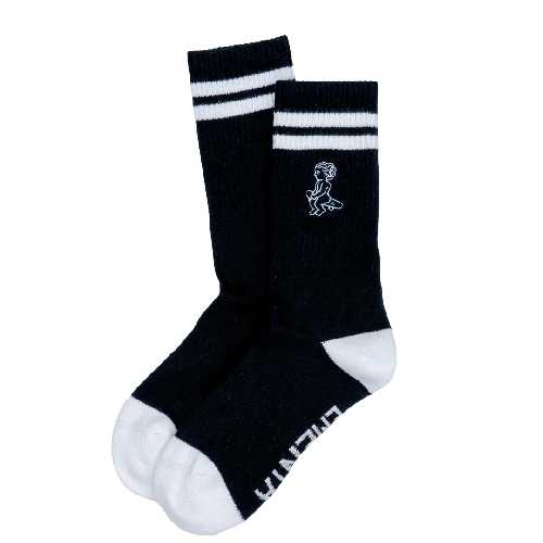 EMENTA SB IKON STRIPE SOCKS Black White