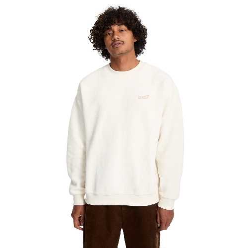 VOLCOM TOO KOOL LSE CREW Dirty white