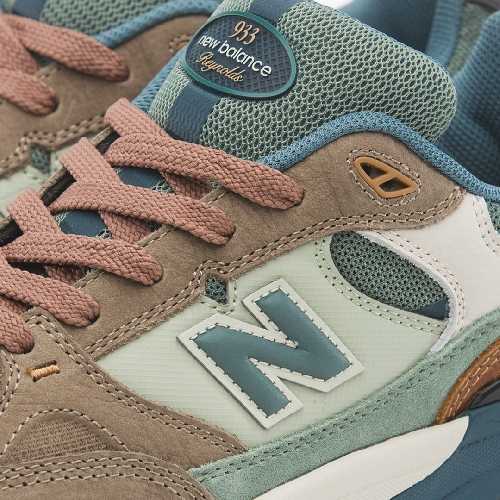 NEW BALANCE NUMERIC 933 REYNOLDS Tan Teal
