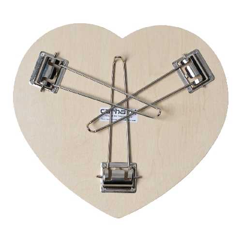 CARHARTT WIP HEART FOLDING TABLE black white