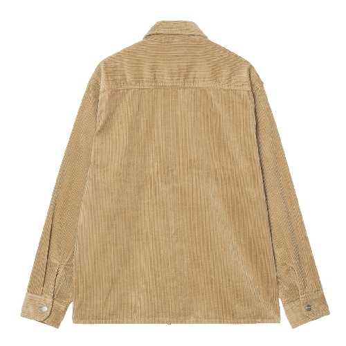 CARHARTT WIP REYNOLD SHIRT JAC Leather rinsed