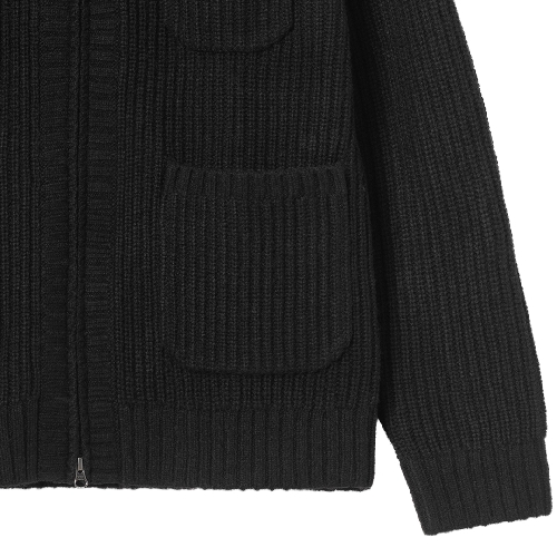 CARHARTT WIP CHORE KNIT JACKET Black