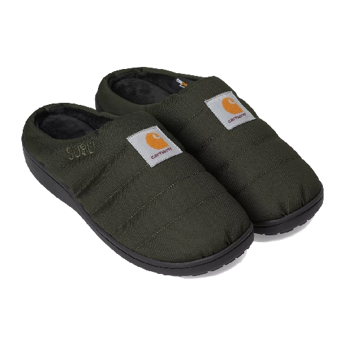 CARHARTT WIP CORDURA SLIPPERS Olive