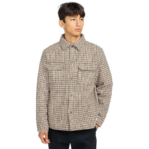 ELEMENT LODGE CHECK SHIRT JACKET dagtooth java