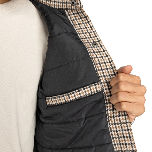 ELEMENT LODGE CHECK SHIRT JACKET dagtooth java