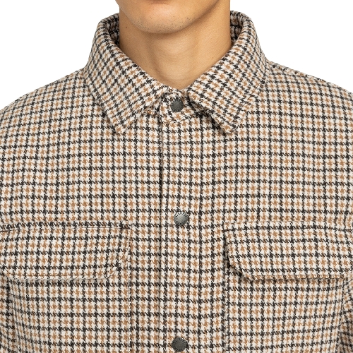 ELEMENT LODGE CHECK SHIRT JACKET dagtooth java