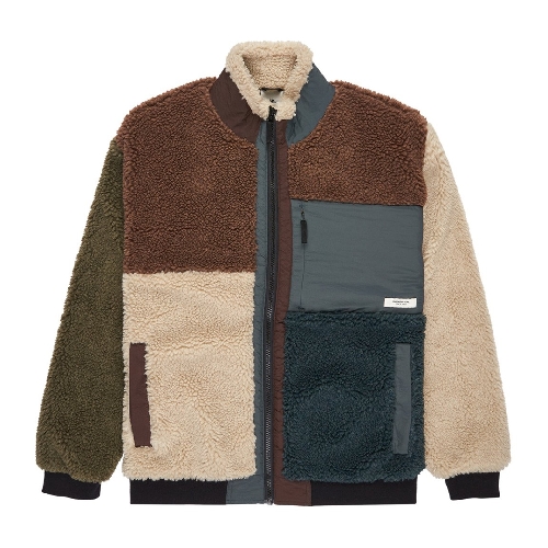 ELEMENT OAK SHERPA JACKET multicolor