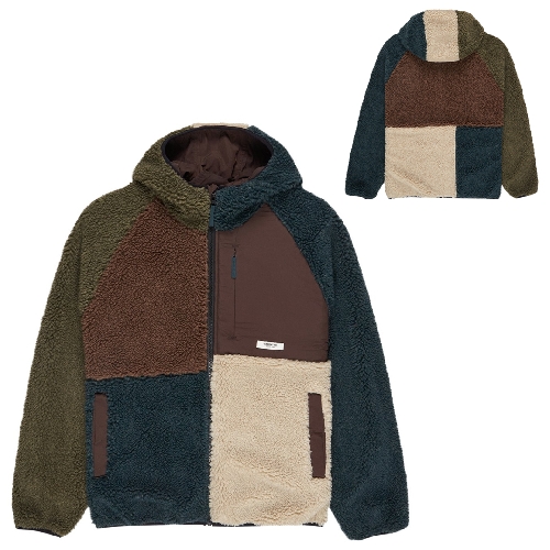 ELEMENT WOLFE SHERPA REVERSIBLE JACKET multicolor