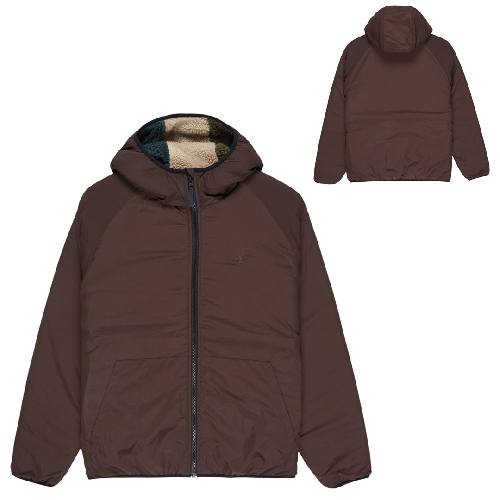 ELEMENT WOLFE SHERPA REVERSIBLE JACKET multicolor