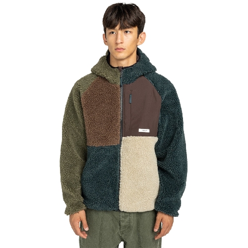 ELEMENT WOLFE SHERPA REVERSIBLE JACKET multicolor