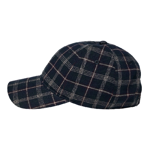 ELEMENT ICON DAD CAP CHECK tartan blue
