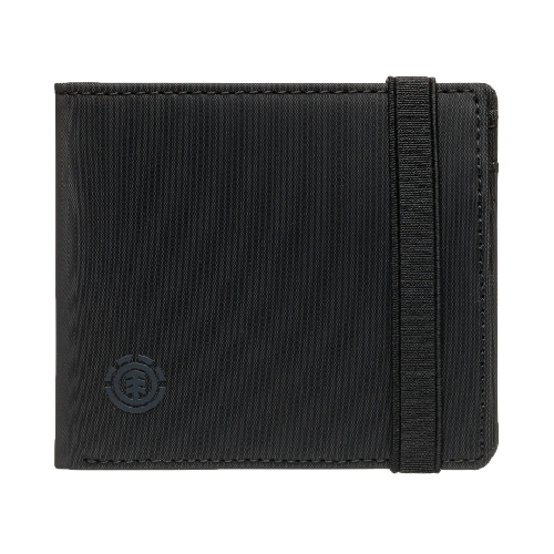ELEMENT ICON STRAP WALLET BIFOLD flint black
