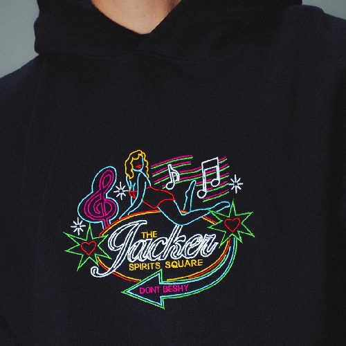 JACKER DONT BE SHY HOODIE Black