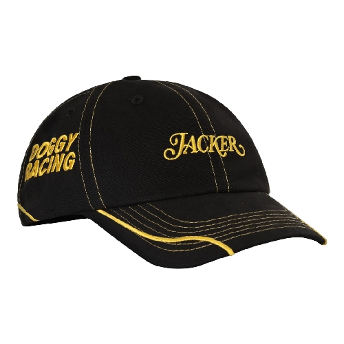 JACKER DOGGY RACING CAP black yellow