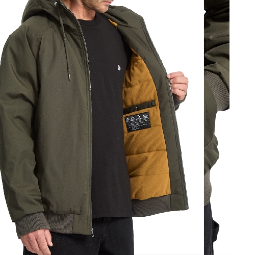 VOLCOM HERNAN 10K JACKET Rinsed black