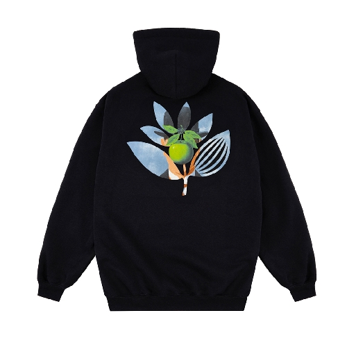 MAGENTA POMME HOODIE black