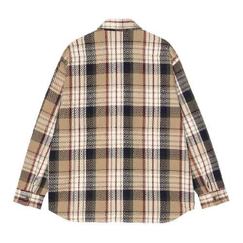 CARHARTT WIP LS TAMBLYN SHIRT Tamblyn Check Leather 