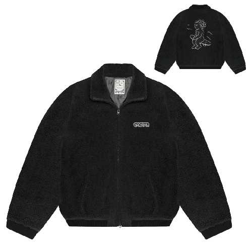 EMENTA SB OREO COLLEGE POLAR JACKET Black