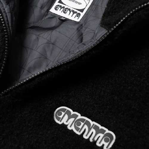 EMENTA SB OREO COLLEGE POLAR JACKET Black