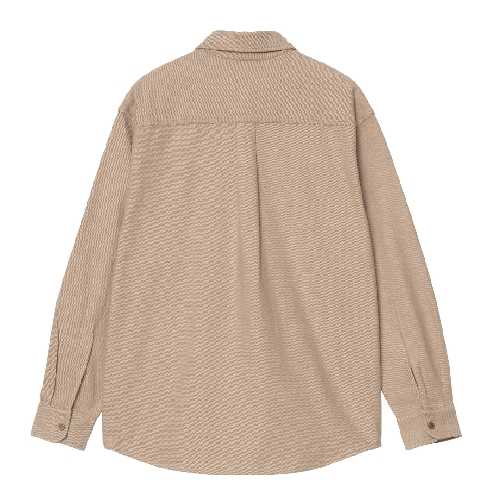 CARHARTT WIP LS EDGAR SHIRT Peanut Wax