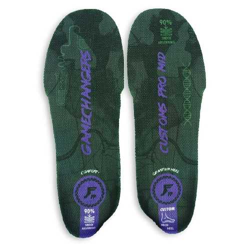 FOOTPRINT INSOLES GAMECHANGERS HI Black Camo Purple