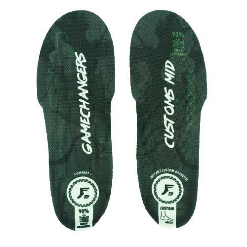 FOOTPRINT INSOLES GAMECHANGERS MID Black Camo White