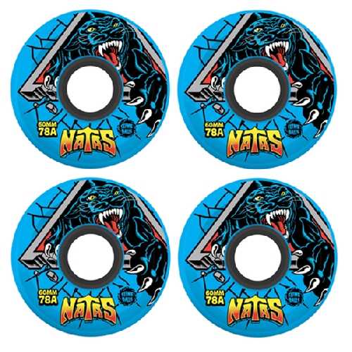 SLIME BALLS NATAS OG SLIME BLUE WHEELS 78a 60mm