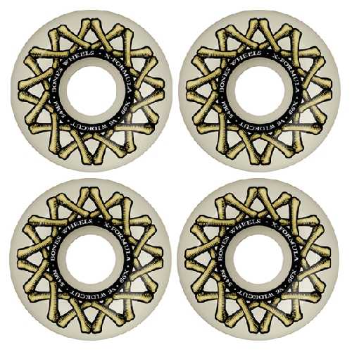 BONES XF V6 WIDE CUT WHEELS 99a 54mm