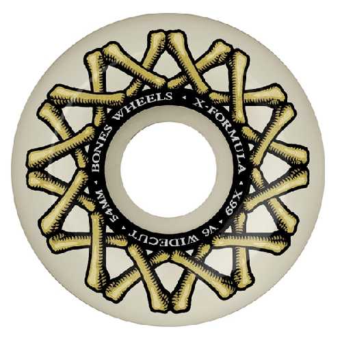 BONES XF V6 WIDE CUT WHEELS 99a 54mm