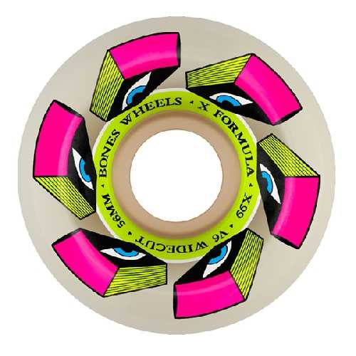 BONES XF V6 LOOK BOOK WIDE CUT WHEELS 99a 56mm