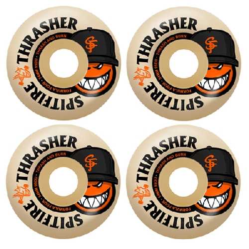 SPITFIRE F4 THRASHER CITY RAD FU WHEELS 99D 54mm