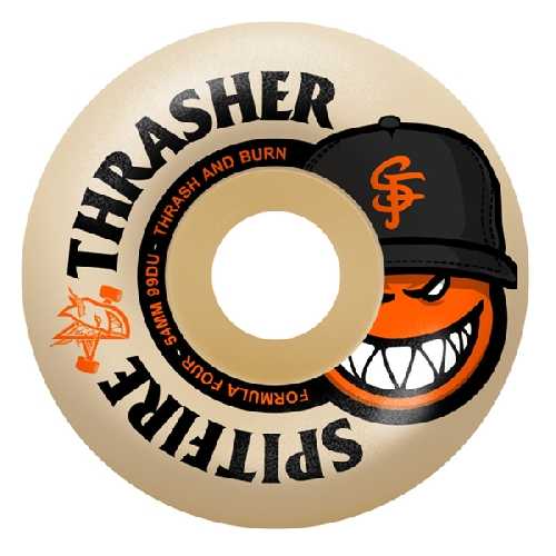 SPITFIRE F4 THRASHER CITY RAD FU WHEELS 99D 54mm