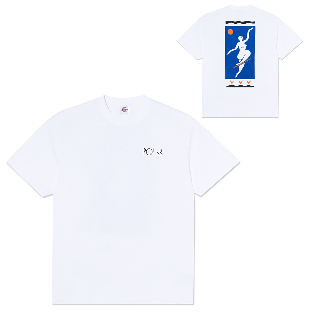POLAR NO COMPLIES FOREVER TEE white POLAR NO COMPLIES FOREVER TEE white