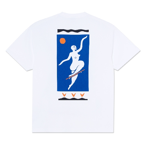 POLAR NO COMPLIES FOREVER TEE white POLAR NO COMPLIES FOREVER TEE white