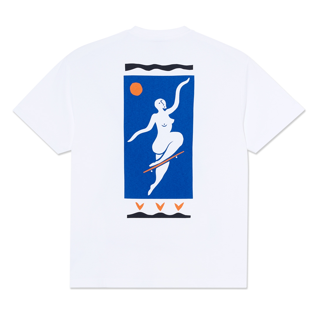 POLAR NO COMPLIES FOREVER TEE white POLAR NO COMPLIES FOREVER TEE white