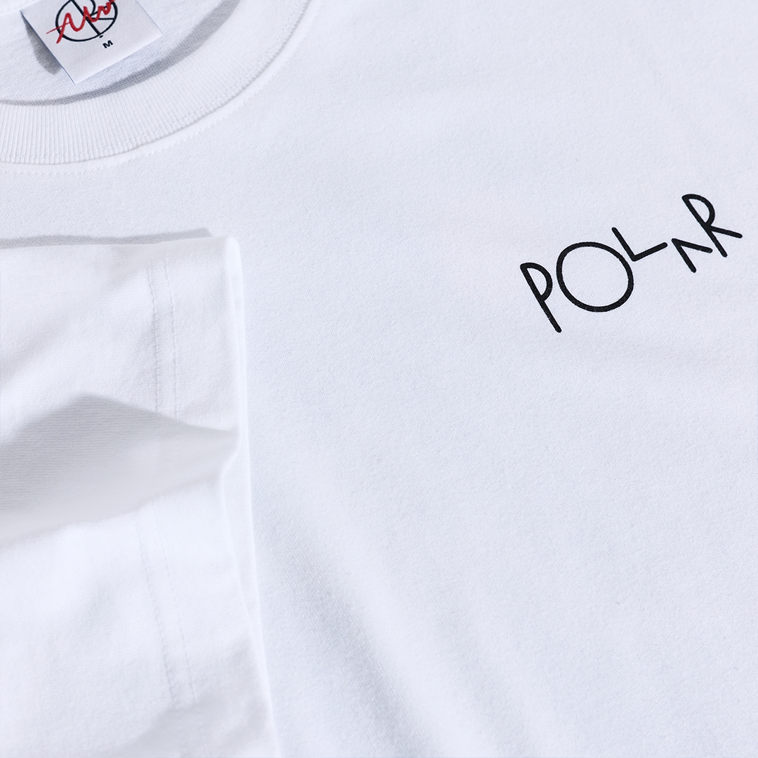 POLAR NO COMPLIES FOREVER TEE white POLAR NO COMPLIES FOREVER TEE white