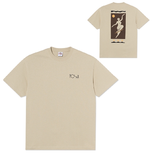 POLAR NO COMPLIES FOREVER TEE sand