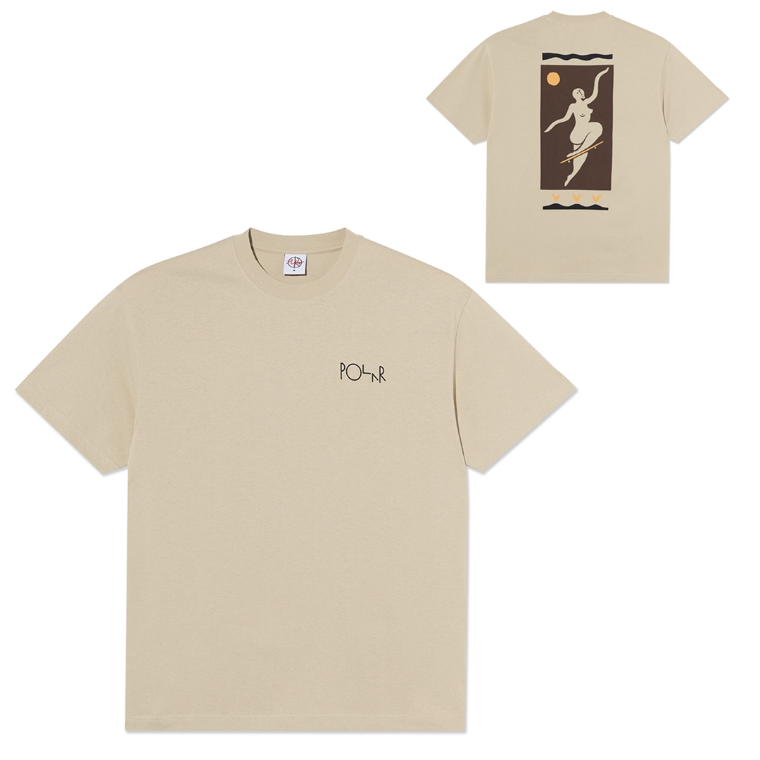 POLAR NO COMPLIES FOREVER TEE sand POLAR NO COMPLIES FOREVER TEE sand