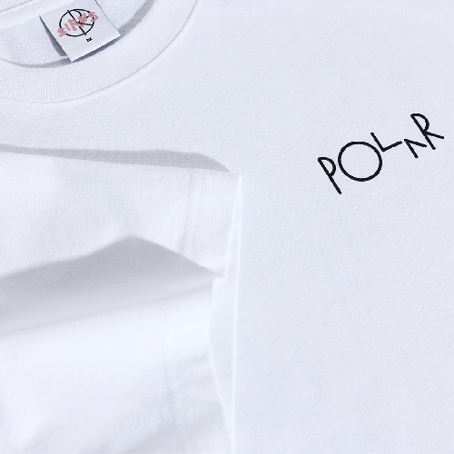 POLAR SEARCHING FOR PEACE FILL LOGO TEE white