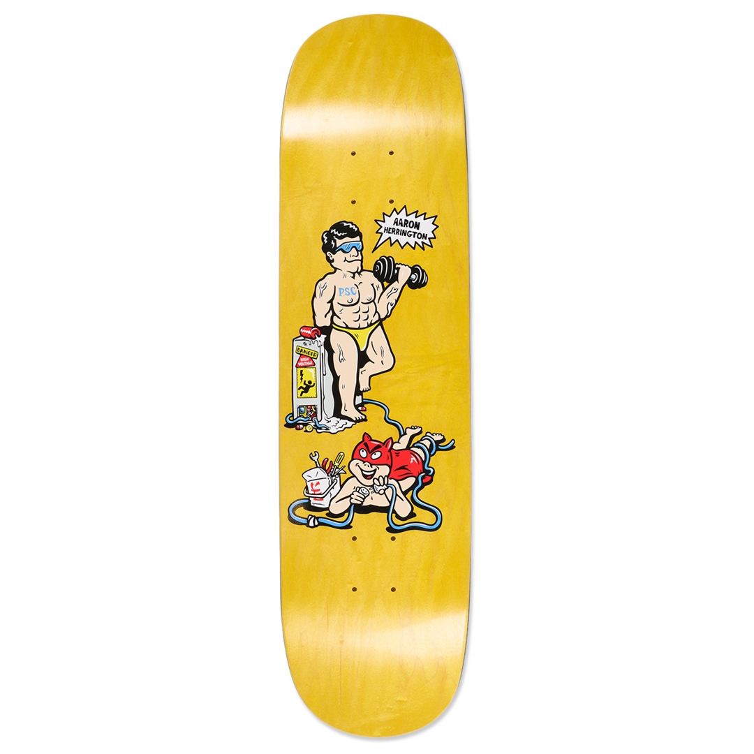 POLAR AARON HERRINGTON PUMPING IRON P2JR DECK 8.25 x 32 POLAR AARON HERRINGTON PUMPING IRON P2JR DECK 8.25 x 32