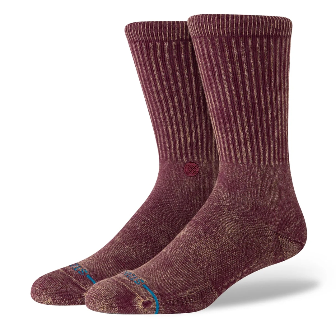 STANCE ICON DYED CREW SOCK Fig STANCE ICON DYED CREW SOCK Fig