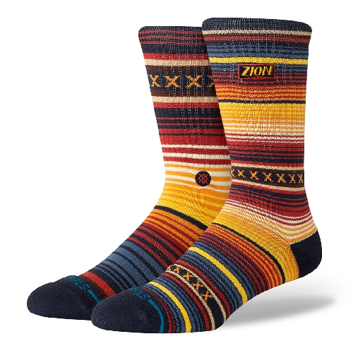 STANCE CURREN PARKS CREW SOCK Navy