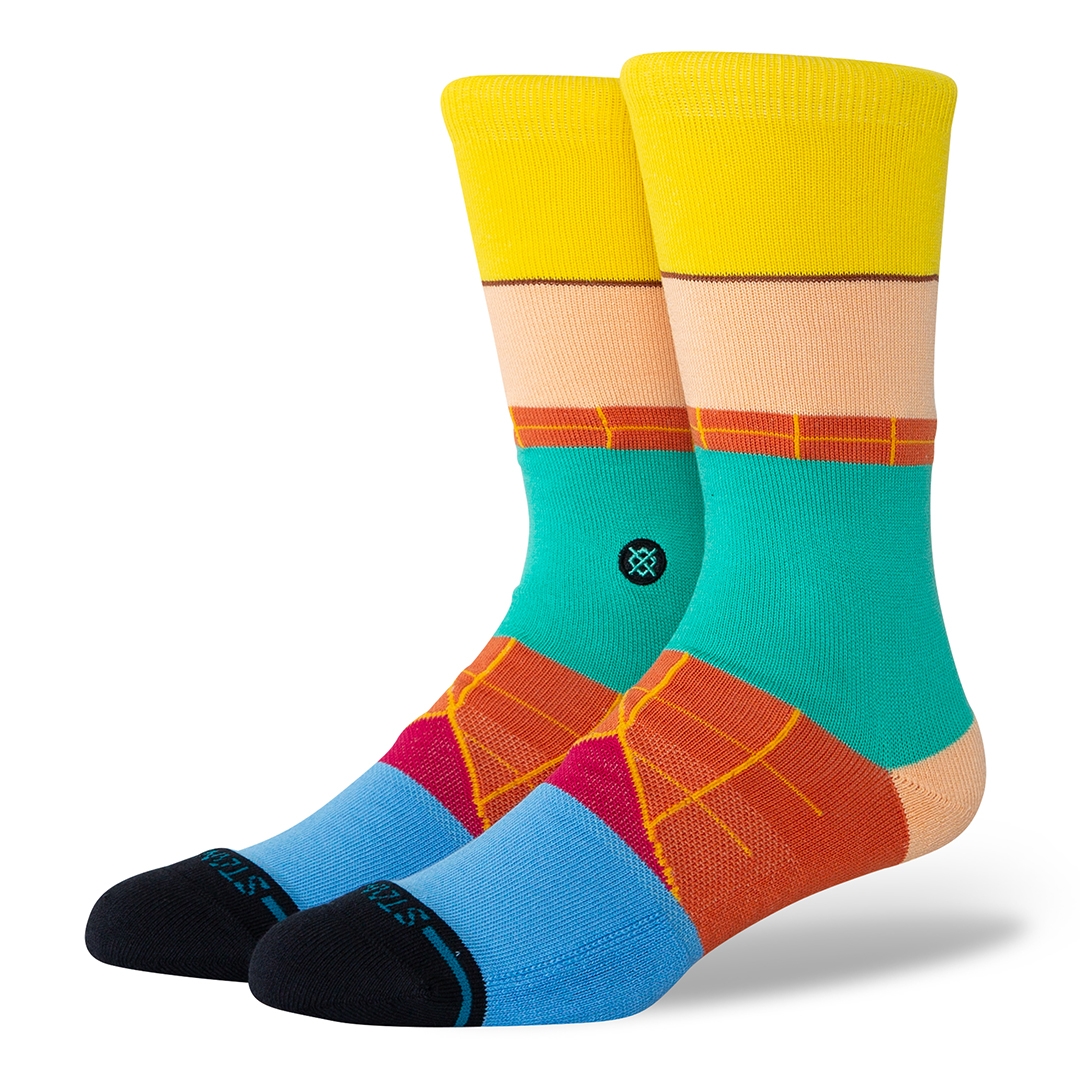 STANCE ARNOLD CREW SOCK Multi STANCE ARNOLD CREW SOCK Multi