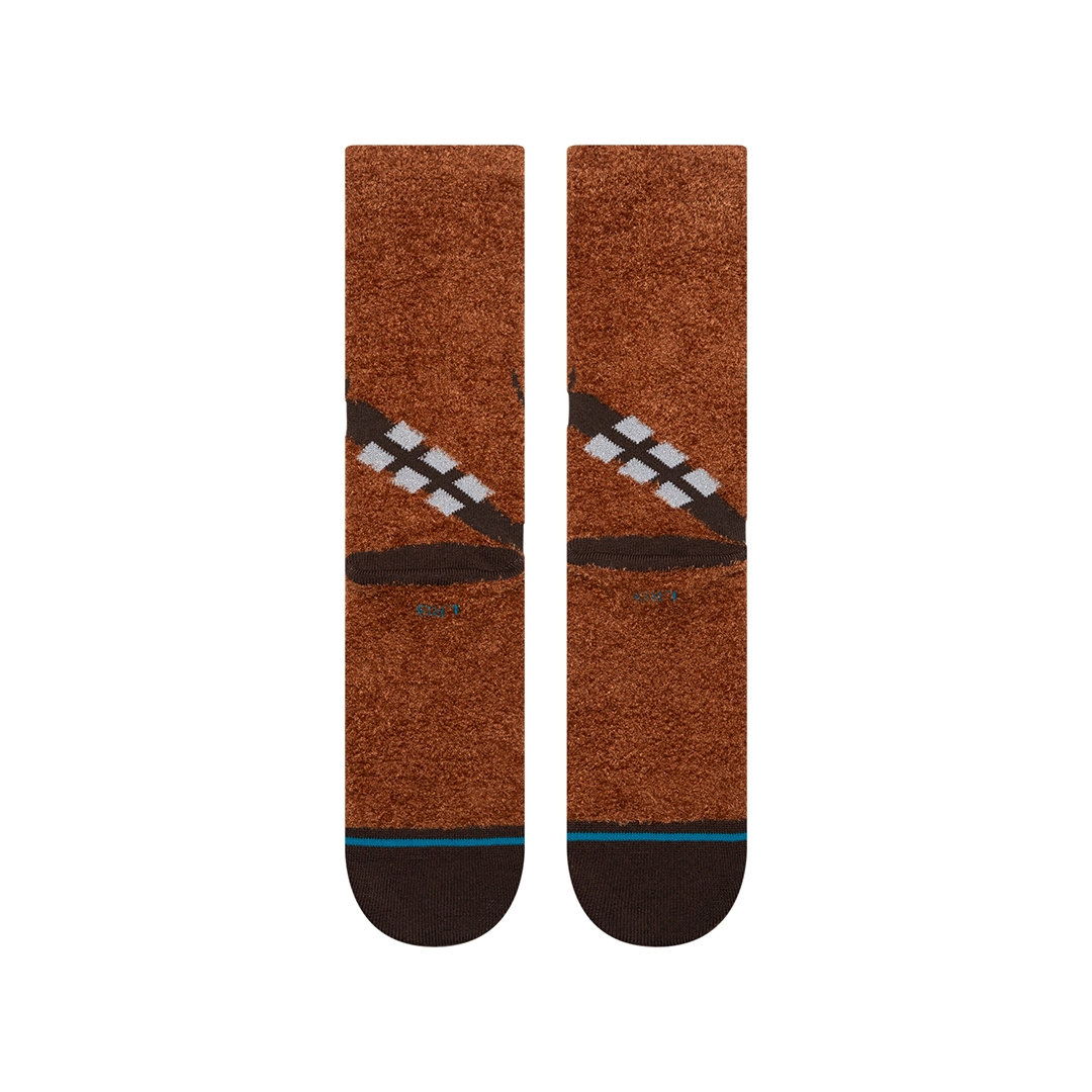 STANCE CHEWIE CREW SOCK Brown STANCE CHEWIE CREW SOCK Brown