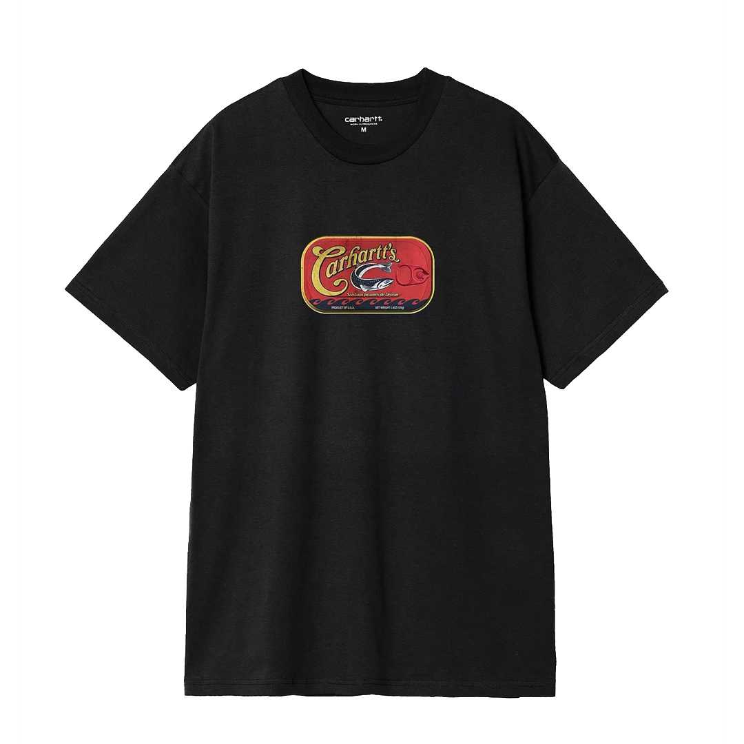 CARHARTT WIP SARDINAS TSHIRT Black CARHARTT WIP SARDINAS TSHIRT Black