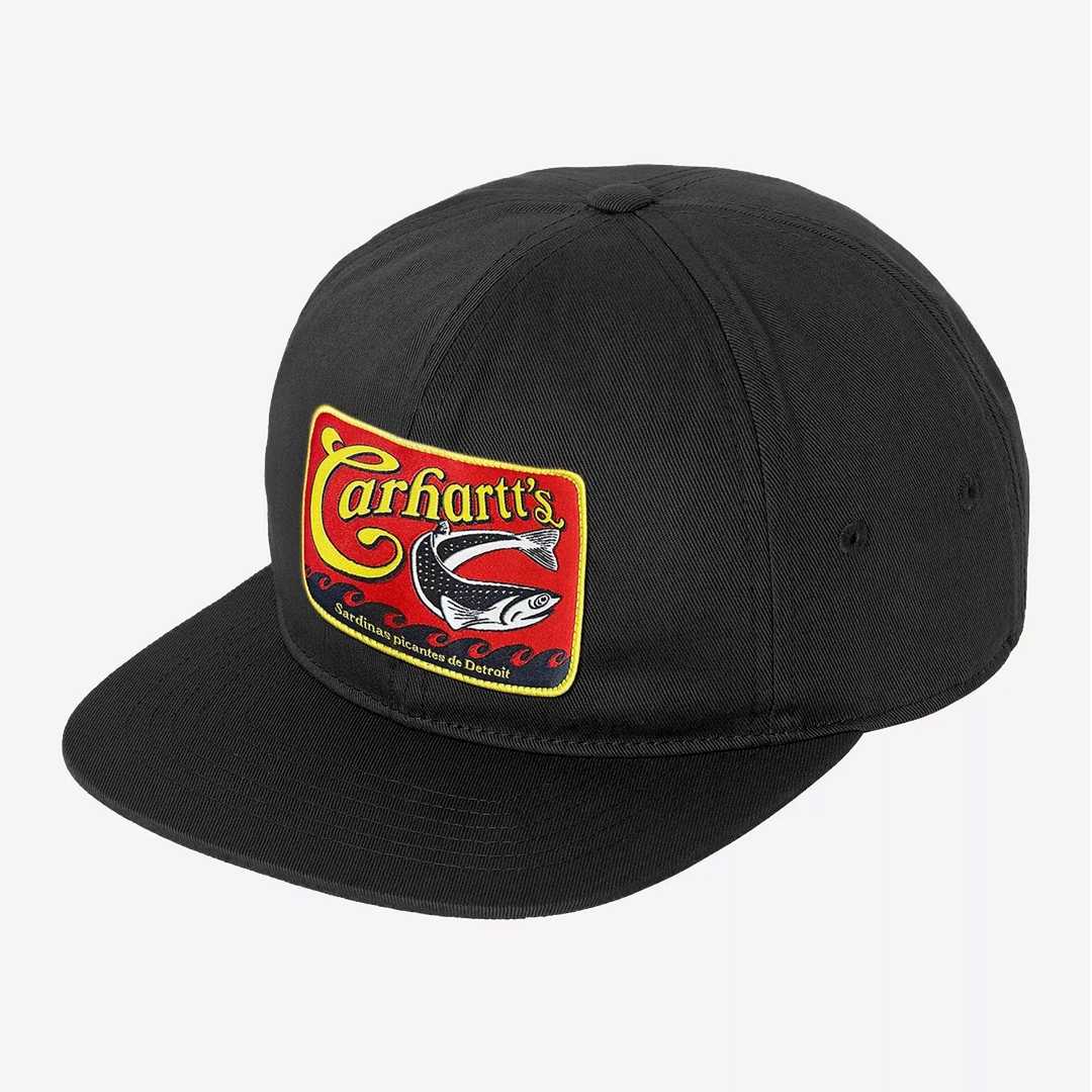 CARHARTT WIP SARDINAS CAP Black CARHARTT WIP SARDINAS CAP Black
