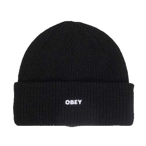 OBEY FUTURE BEANIE Black