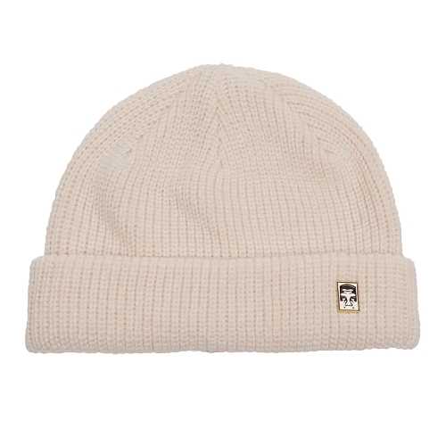 OBEY MICRO BEANIE Blanc de blanc