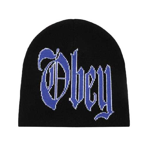 OBEY MATIC BEANIE Black