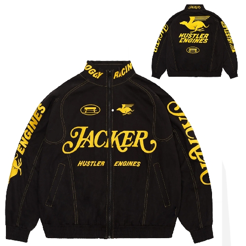 JACKER DOGGY RACING TRACK JACKET Black